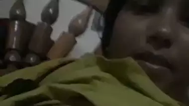 Telugu wife boobs selfie MMS video ? Andhra nude show