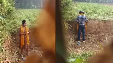 outdoor sex of village couple