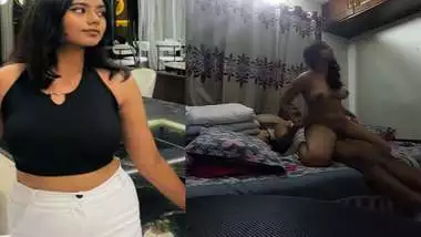 Beautiful girl riding dick of jija at home MMS