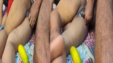 Masked bhabhi sex from behind with cum filled pussy