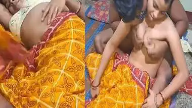 Slim wife playing with husband penis and fucking xxx